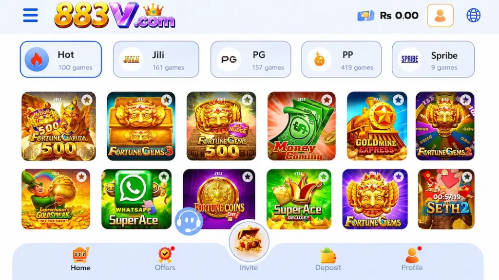 883V game