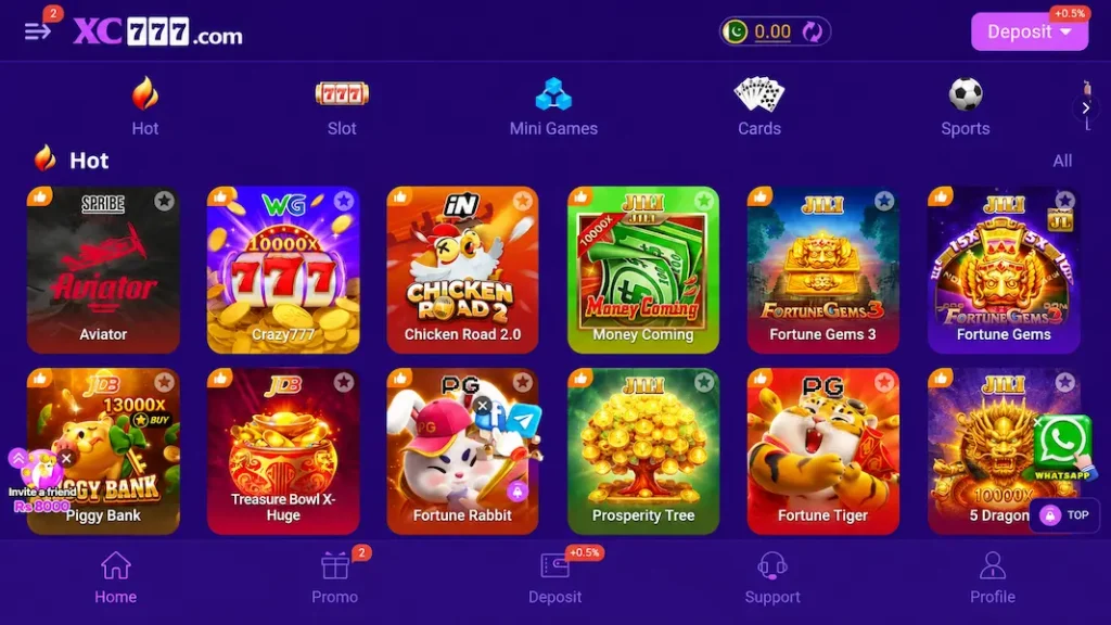 XC777 game
