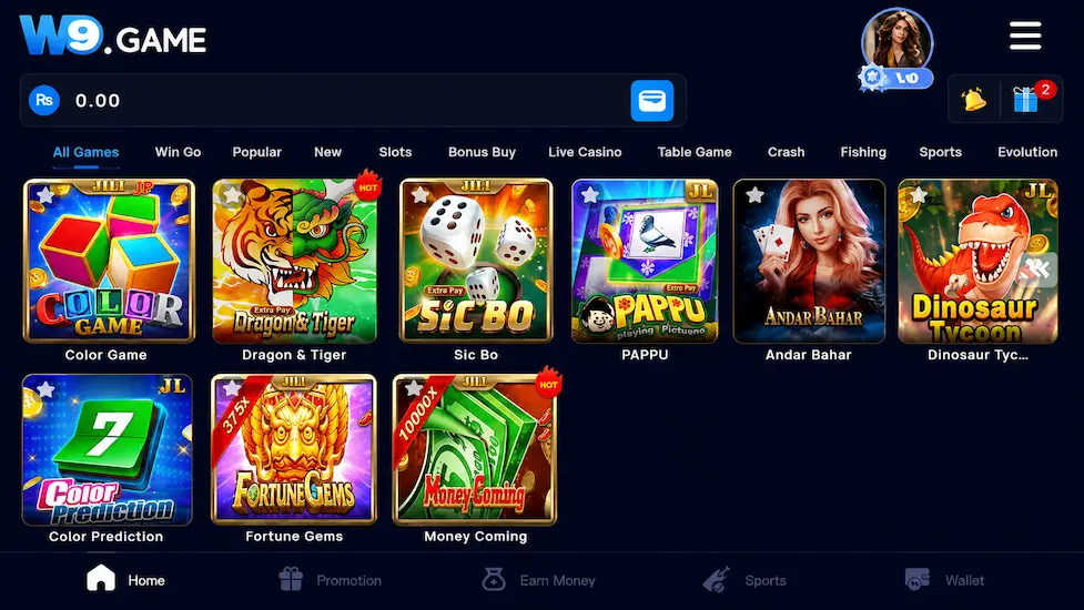 w9 game apk
