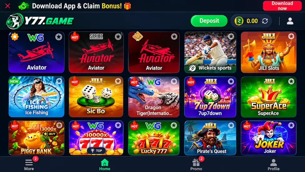 Y77.game download